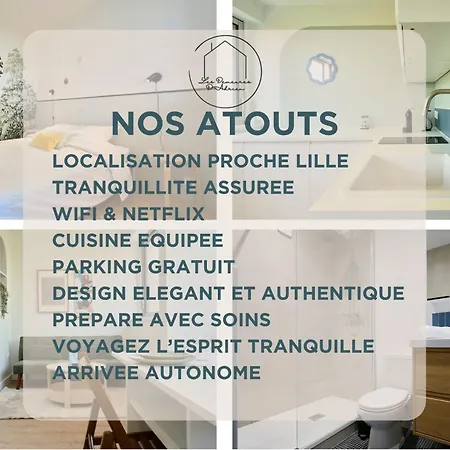 Le Nid - Parking - 15 Min Centre De Lille